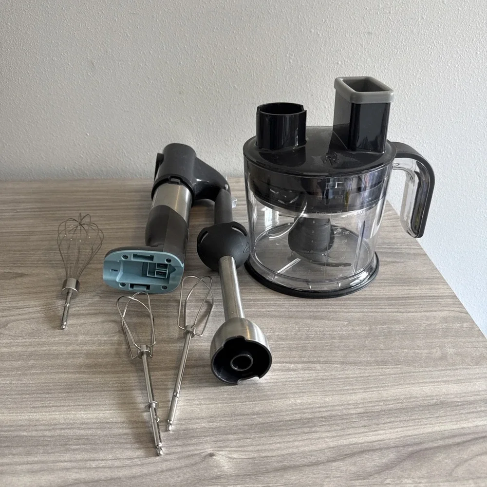 Pampered Chef FLEX+ Multi Prep Set Cordless Blender Food Processor Mixer Parts